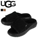 【最大1000円OFFクーポン配布中】 アグ UGG サンダル スライドサンダル ウエストサイダー レディース シープスキン WESTSIDER SLIDE ブラック ブラウン 黒 1118135