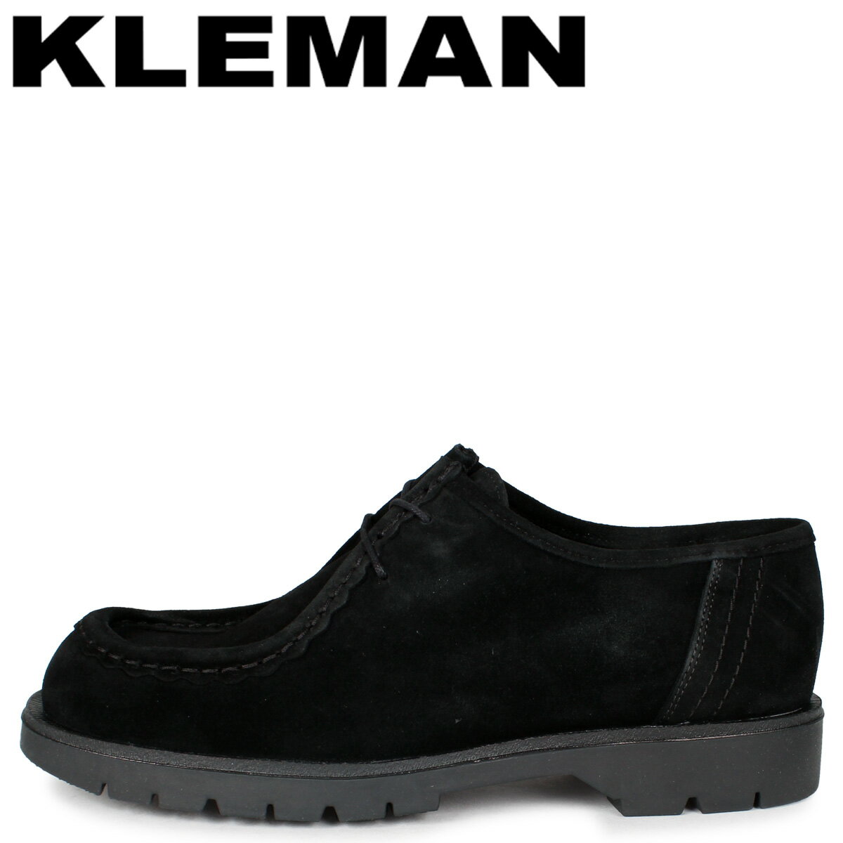 クレマン KLEMAN チロリアン シューズ メンズ PADROR VV ブラック 黒 KZ55102