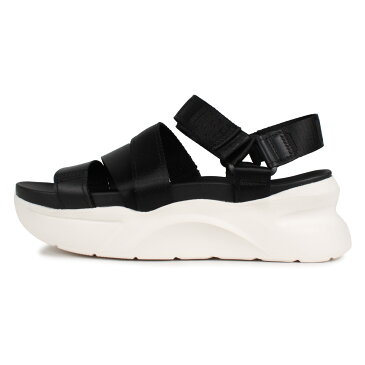 【最大1000円OFFクーポン】 アグ UGG ショアーズ サンダル ストラップサンダル スポーツサンダル レディース 厚底 LA SHORES ブラック 黒 1118499