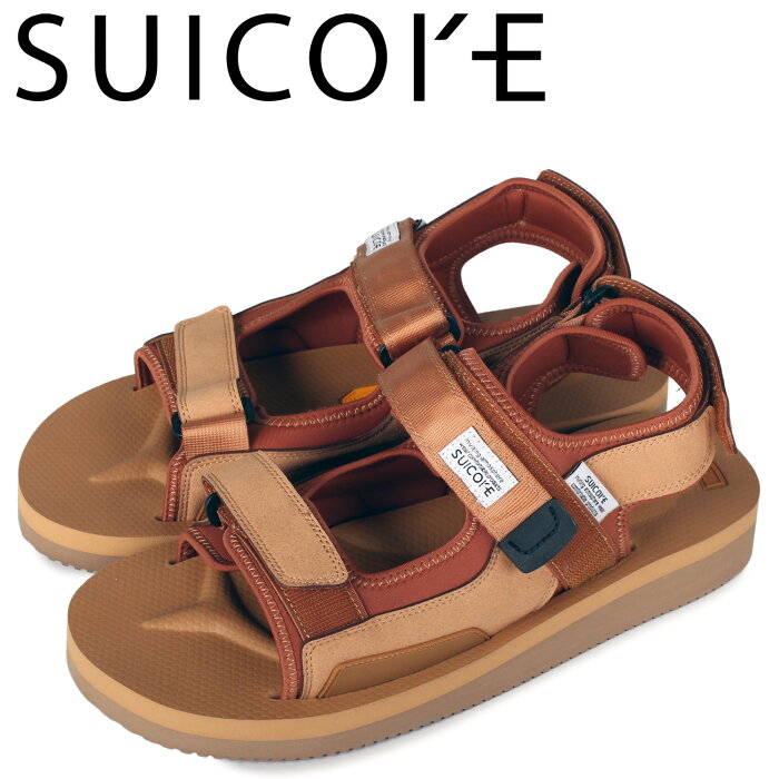 【最大1000円OFFクーポン】 SUICOKE スイコック サンダル メンズ WAS-V ブラウン OG-085V