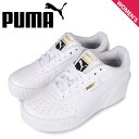 プーマ PUMA スニーカー レディース 厚底 カリ ウェッジ CALI WEDGE ホワイト 白 373438-01(4)
