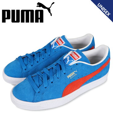 プーマ PUMA スウェード クラシック スニーカー メンズ レディース スエード SUEDE CLASSIC 21 ブルー 374915-15