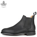 楽天シュガーオンラインショップ【最大1000円OFFクーポン配布中】 CROCKETT&JONES クロケット&ジョーンズ サイドゴアブーツ チェルシー メンズ 本革 CHELSEA 5 Dワイズ ブラック 黒 29542A-S51D1