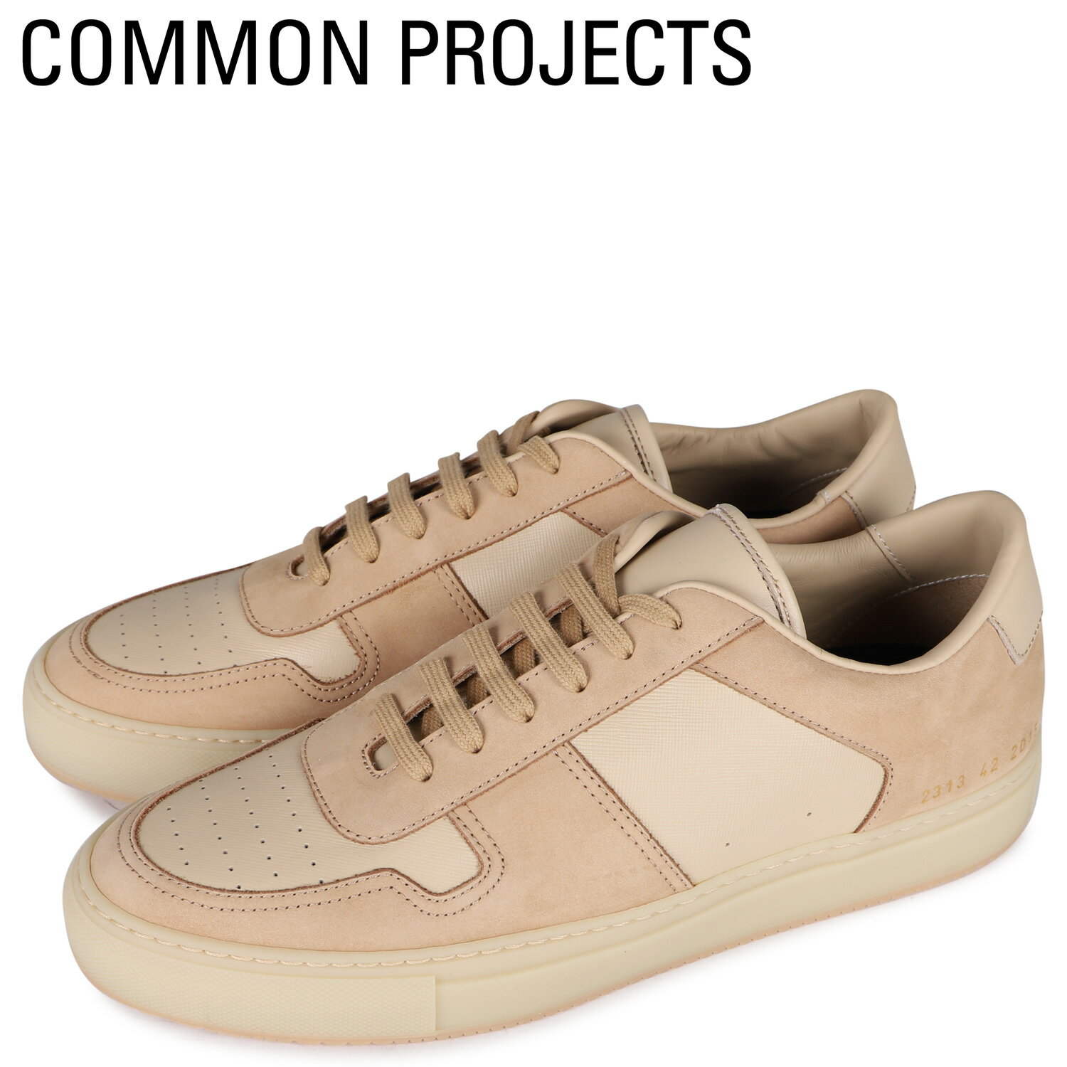  Common Projects コモンプロジェクト スニーカー ビー ボール ロー BBALL LOW FW21 ベージュ 2313-2015