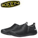 KEEN キーン スニーカー スリッポン メンズ ハウザー 2 HOWSER 2 ブラック 黒 1023997