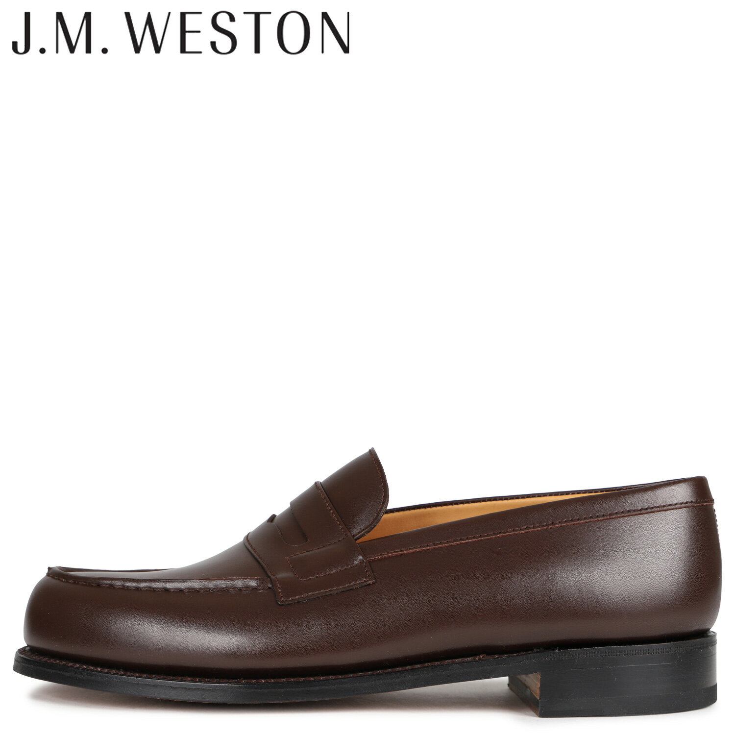 J.M.WESTON ジェイエムウェストン ローファー シグネチャー メンズ 本革 SIGNATURE LOAFER Dワイズ ダーク ブラウン 180