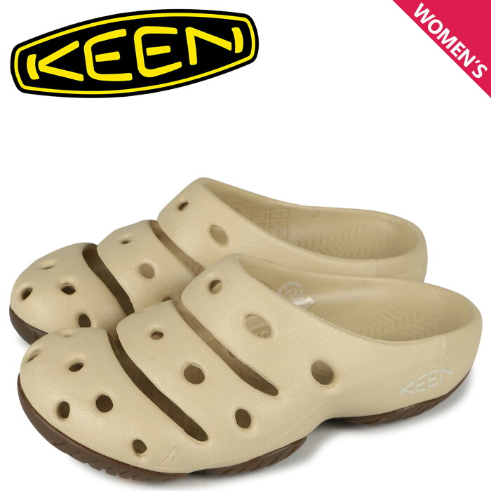 キーン KEEN ヨギ サンダル クロッグサンダルレディース YOGUI ベージュ 1026247