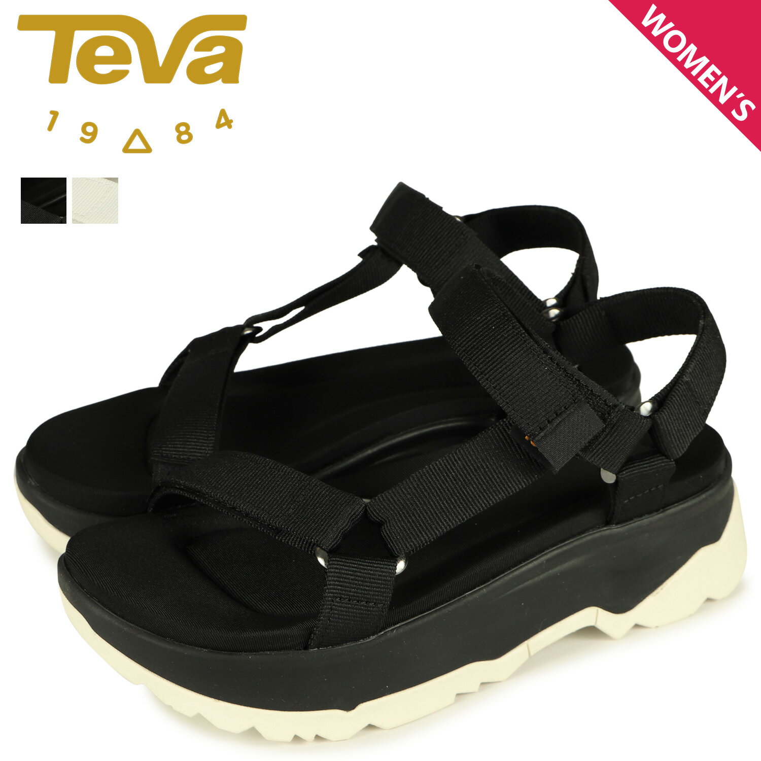 【最大1000円OFFクーポン】 テバ Teva サンダル ジャディト ユニバーサル レディース 厚底 JADITO UNIVERSAL ブラック ホワイト 黒 白 1117070