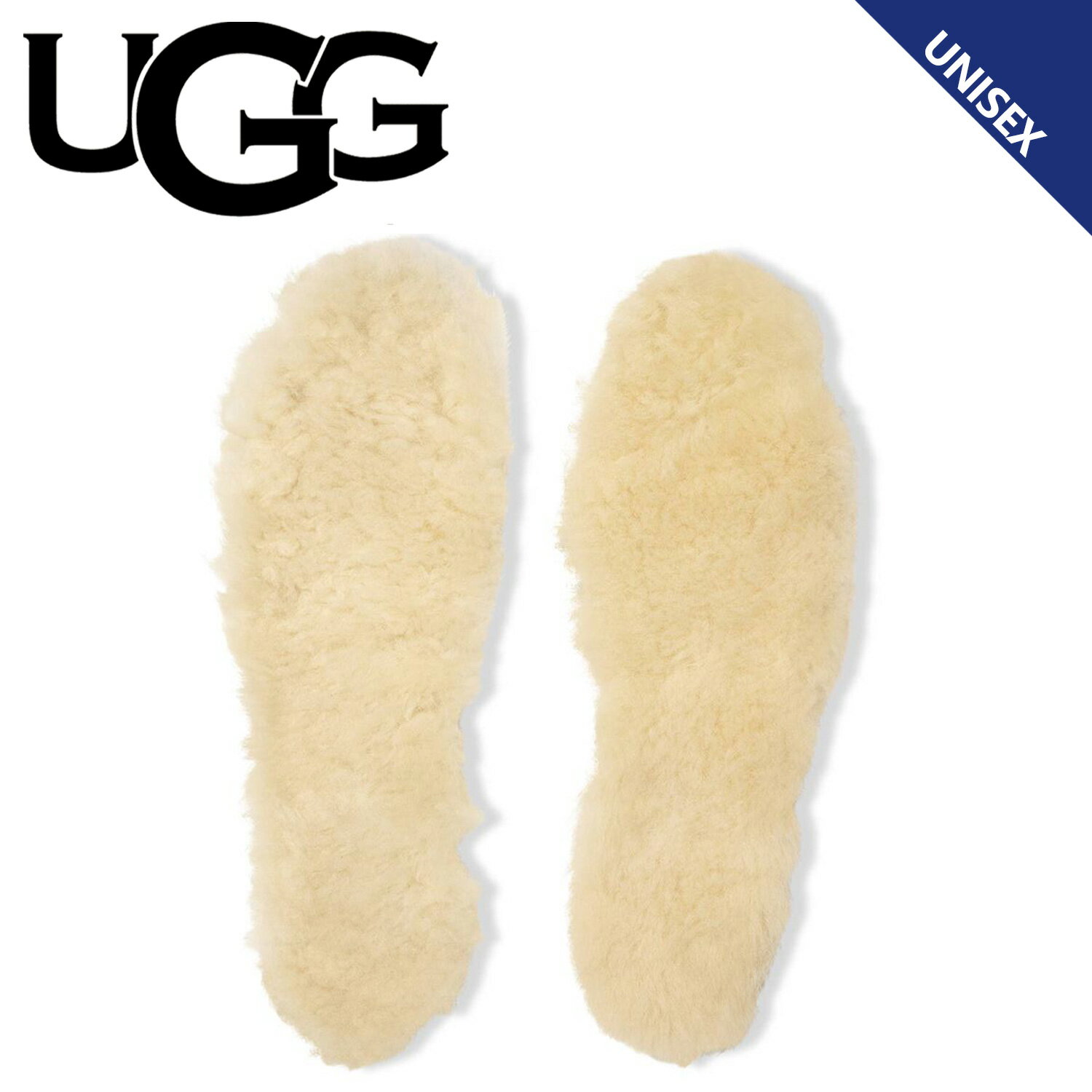  アグ UGG インソール 中敷き メンズ 暖かい ボア 靴 ブーツ シューズ SHEEPSKIN INSOLE ベージュ 1101442