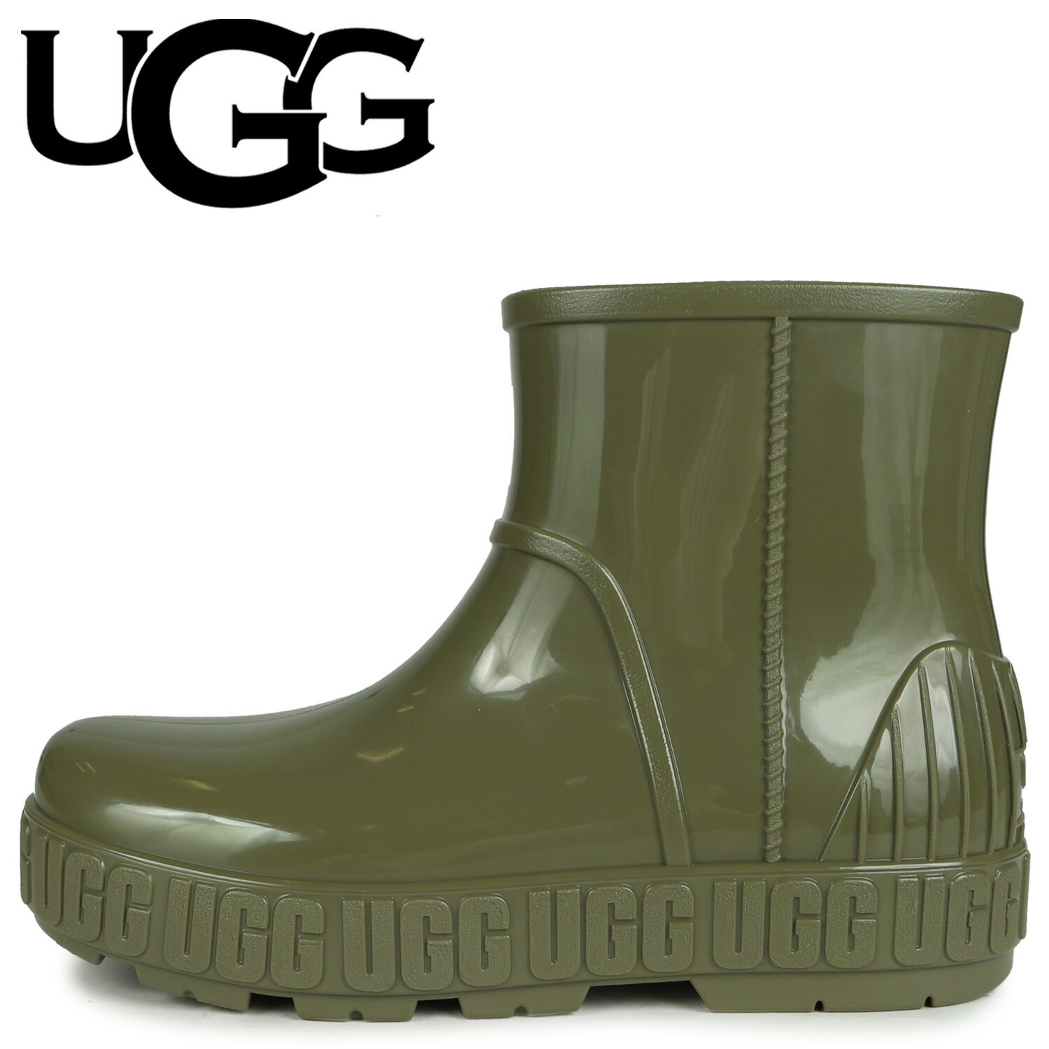 アグ UGG ブーツ レインブーツ ドリズリータ レディース ショート WOMENS DRIZLITA カーキ 1125731