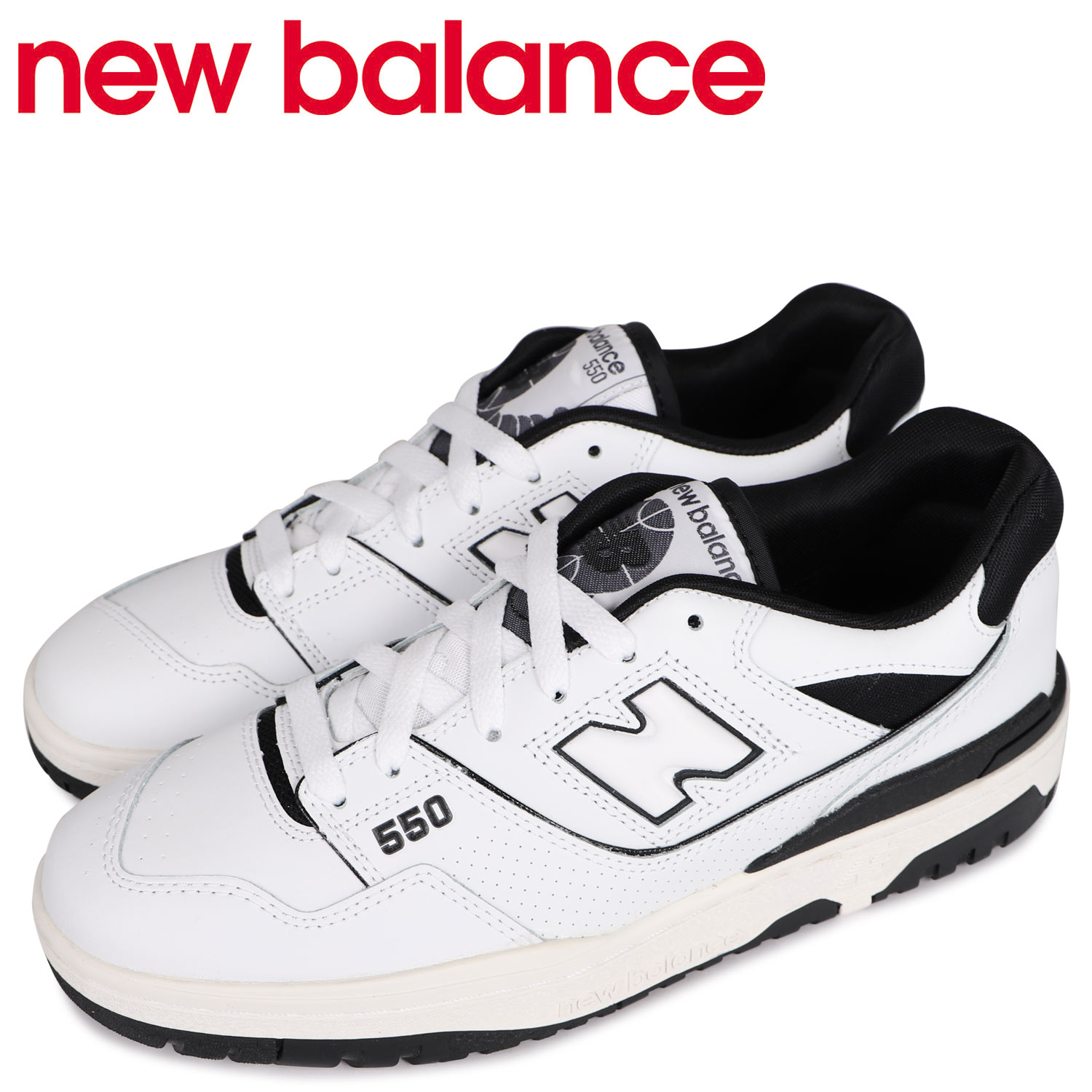 new balance ニューバランス 550 スニーカー メンズ Dワイズ ホワイト 白 BB550HA1