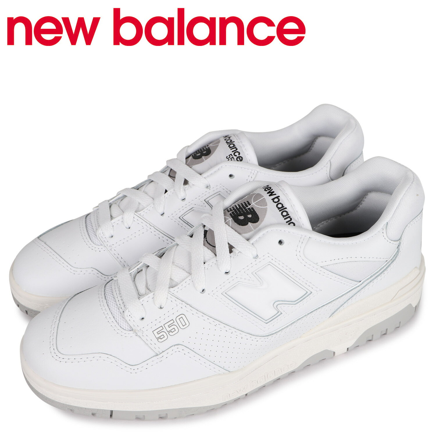 new balance ニューバランス 550 スニーカー メンズ Dワイズ ホワイト 白 BB550PB1