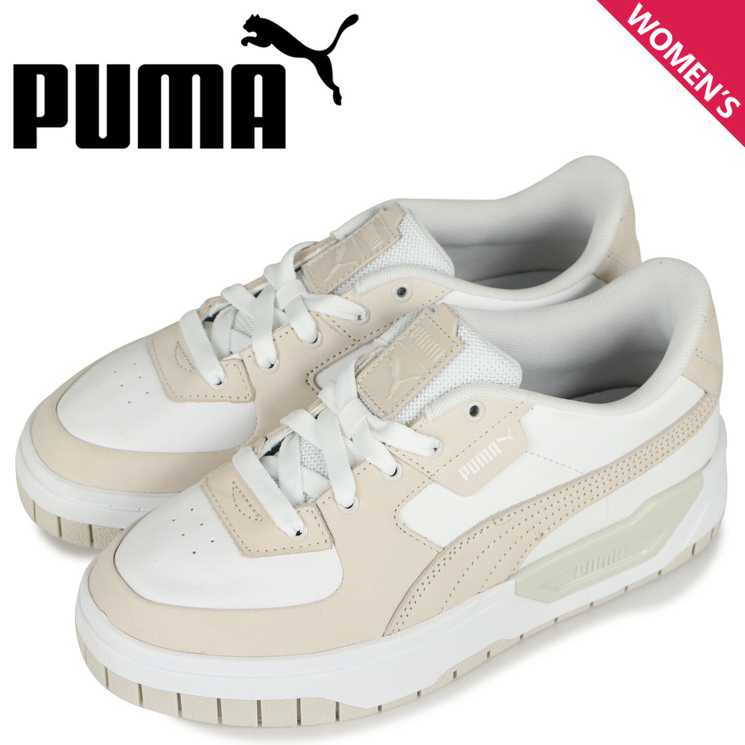 プーマ PUMA カリ ドリーム パステル スニーカー レディース CALI DREAM PASTEL WNS ホワイト 白 385597-02