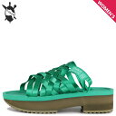 シャカ SHAKA トロピック ハイク プラットフォーム サンダル スライドサンダル レディース 厚底 TROPIC HIKE PLATFORM グリーン 43...
