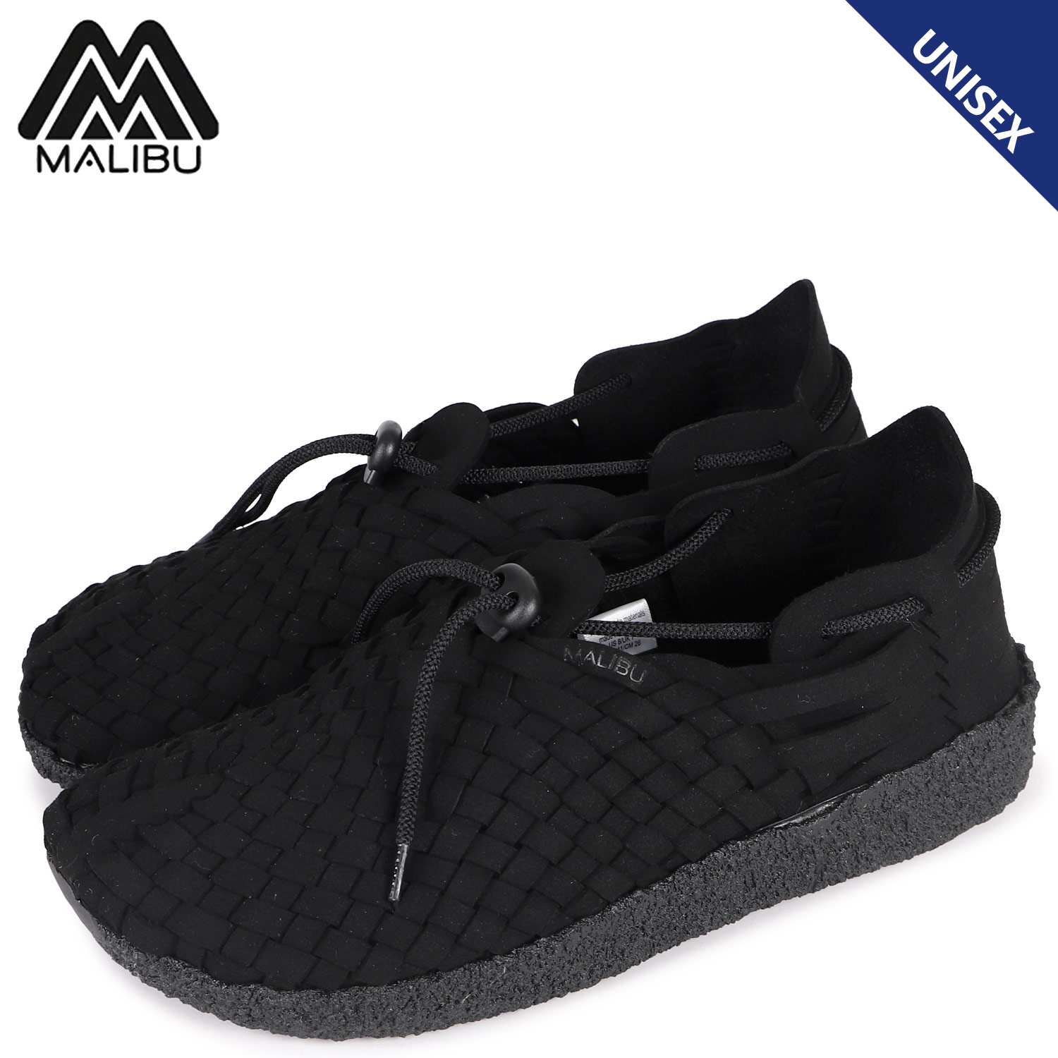 MALIBU SANDALS マリブサンダルズ サンダル ラティゴ メンズ レディース LATIGO ブラック 黒 MS17-0019