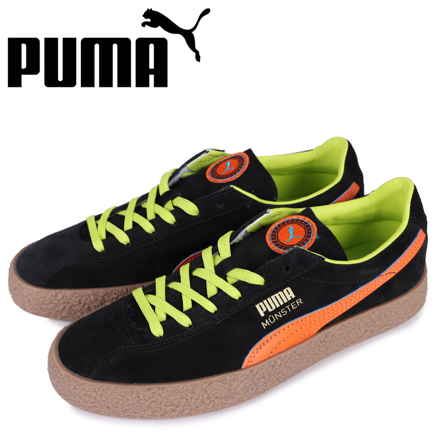 PUMA プーマ スニーカー ミュンスター プーマ レジェンド メンズ MUENSTER PUMA LEGENDS ブラック 黒 384219-01