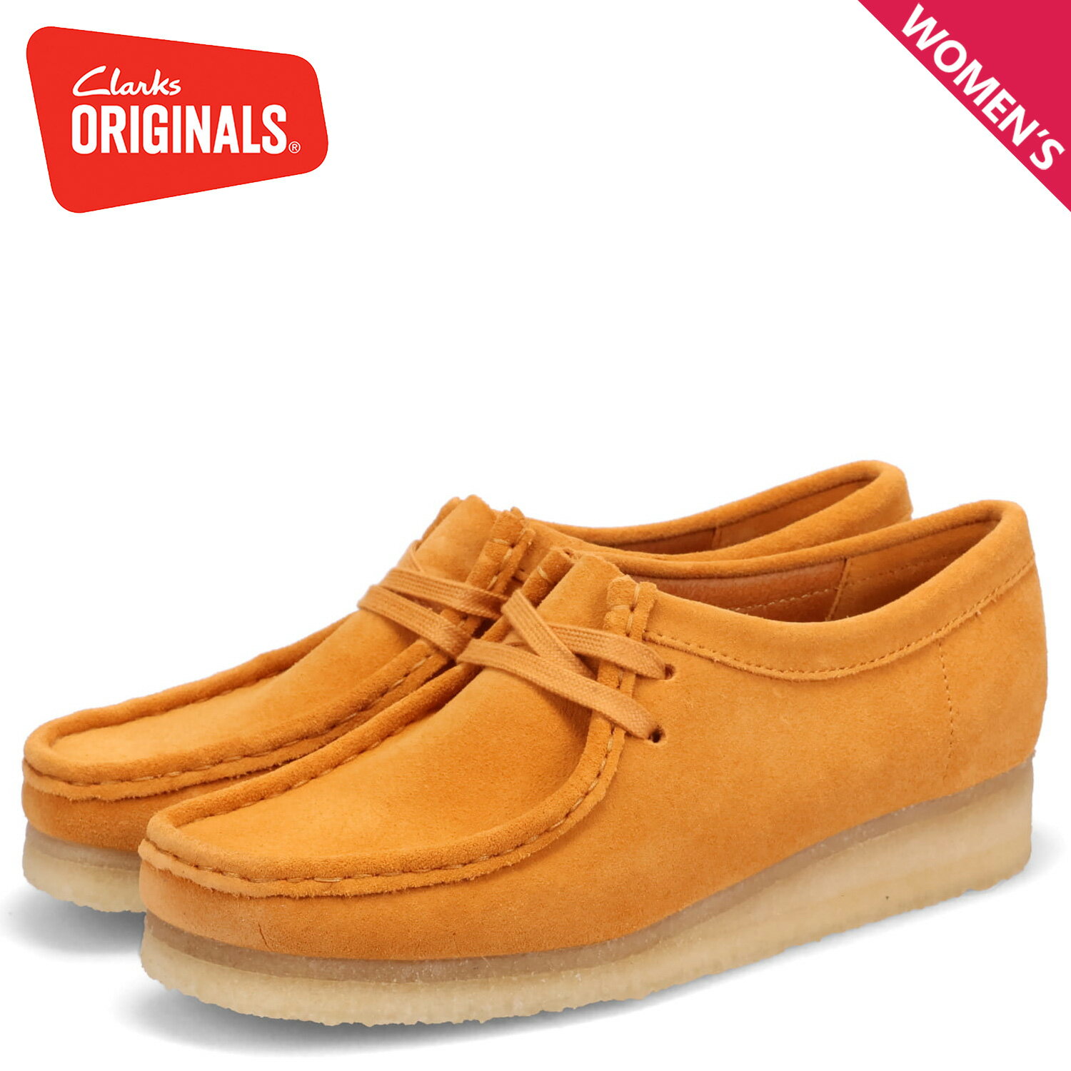 Clarks Originals クラークス オリジナルズ ブーツ ワラビー レディース WALLABEE ブラウン 26156621