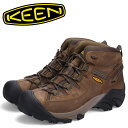 キーン KEEN ハイキングシューズ トレッキング ターギー 2 ミッド ウォータープルーフ メンズ 防水 TARGHEE 2 MID WP オリーブ 1017346