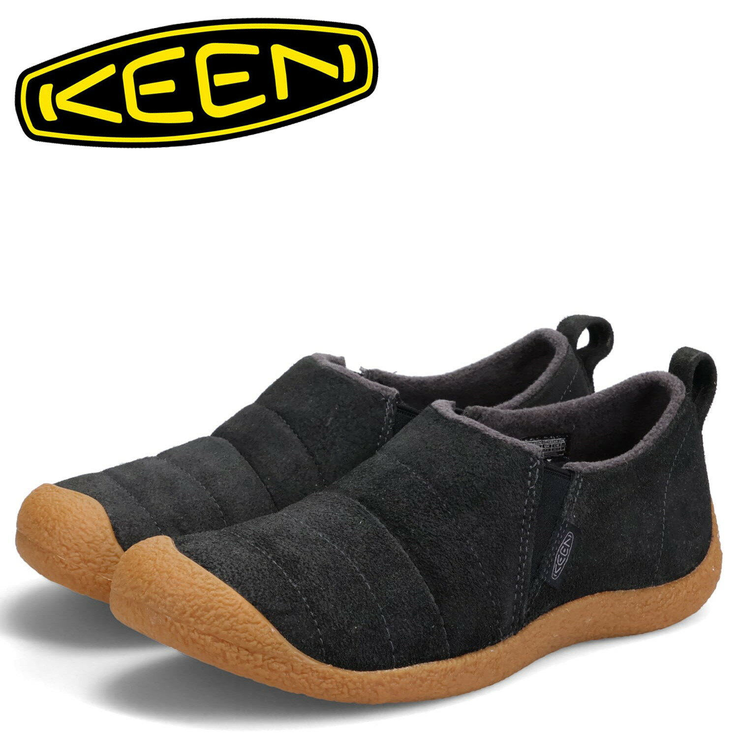 キーン KEEN ハウザー ハーベス スニーカー スリッポン メンズ HAUSER HARVES ブラック 黒 1026404