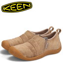 キーン KEEN ハウザー ハーベス スニーカー スリッポン メンズ HAUSER HARVES ベージュ 1026406