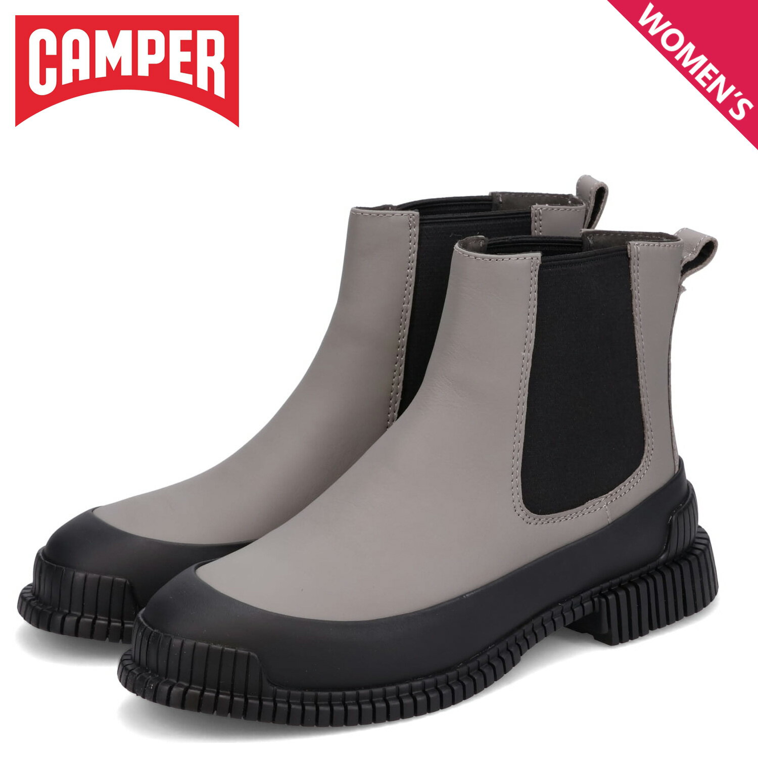 CAMPER カンペール ブーツ 靴 サイドゴアブーツ ピクス レディース PIX グレー K400304