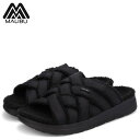 【最大1000円OFFクーポン配布中】 MALIBU SANDALS マリブサンダルズ サンダル スライドサンダル ズマ メンズ ZUMA LX ブラック 黒 MS02-4000