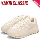 AKIII CLASSIC アキクラシック スニーカー ダッドシューズ ロードローラー レディース 厚底 ROADROLLER ベージュ AKC-0007