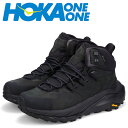 ホカオネオネ HOKA ONE ONE カハ 2 ミッド GTX ハイキングシューズ メンズ KAHA 2 MID GTX 防水 グレー 1123155