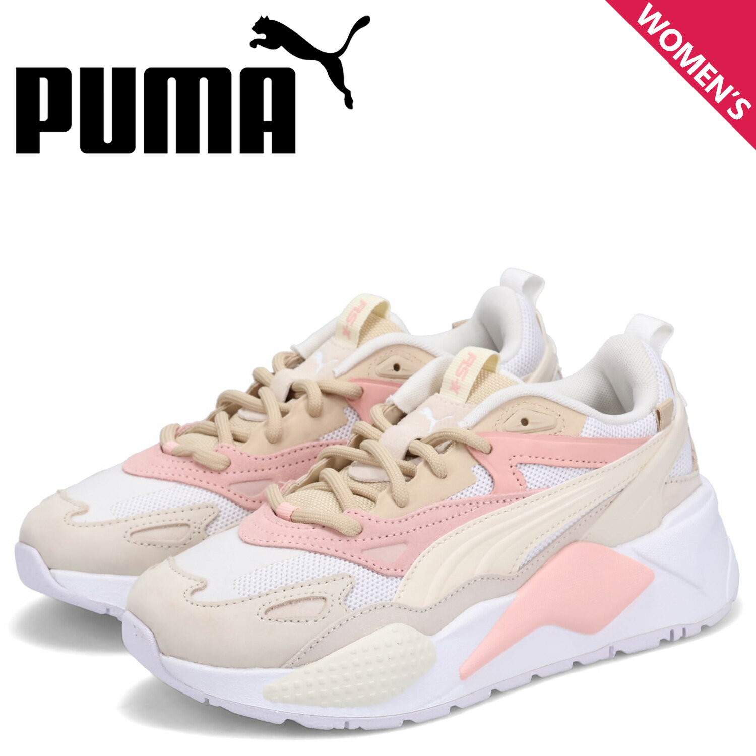 プーマ PUMA スニーカー RS-X エフェクト レディース PRM RS-X EFFECT PRM ホワイト 白 390776-04