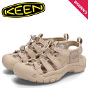 【最大1000円OFFクーポン配布中】 キーン KEEN ニューポート エイチツー サンダル レディース NEWPORT H2 ベージュ 1027353