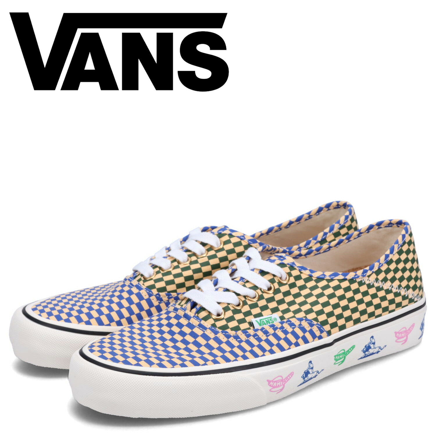 ヴァンズ VANS オーセンティック スニーカー メンズ バンズ AUTHENTIC VR3 SF マルチカラー VN0A4BX5CRM