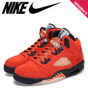 【最大1000円OFFクーポン配布中】 NIKE ナイキ エアジョーダン5 レトロ スニーカー レディース WMNS AIR JORDAN 5 RETRO レッ...