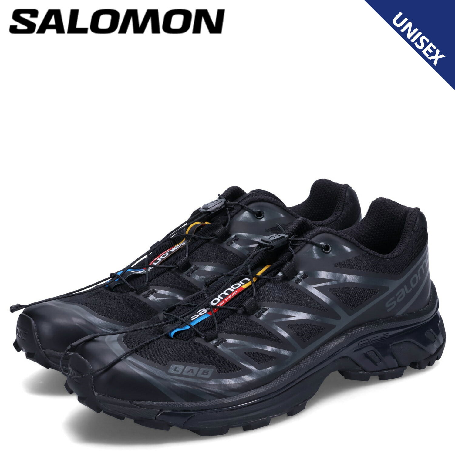 SALOMON サロモン XT-6 ADV シューズ トレッキングシューズ スニーカー メンズ レディース ブラック 黒 L41086600
