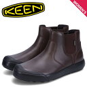 【最大1000円OFFクーポン配布中】 キーン KEEN サイドゴアブーツ チェルシー エレナ レディース ウォータープルーフ 防水 ELENA CHELSEA WP ブラウン 1027863