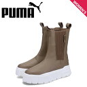 【最大1000円OFFクーポン配布中】 プーマ PUMA サイドゴアブーツ スタック チェルシー ウィメンズ ウィンター レディース 厚底 STACK CHEL...