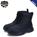 シャカ SHAKA ブーツ センタージップ トレック ジップ ブーティー メンズ レディース 撥水 TREK ZIP BOOTIE AT ブラック 黒 SK-2...