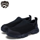 シャカ SHAKA スリッポン シューズ トレック スリップオン モック AT メンズ TREK SLIP ON MOC AT ブラック 黒 SK-256
