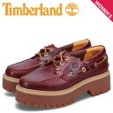 Timberland ティンバーランド デッキシューズ プレミアムプラットフォーム スリー アイ レディース 厚底 PREMIUM PLATFORM 3 EYE...