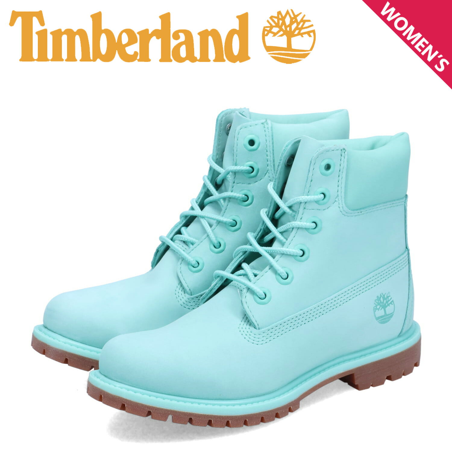 ティンバーランド Timberland ティンバーランド ブーツ 6インチ プレミアム レディース 6IN PREMIUM BOOTS ライトグリーン A412B