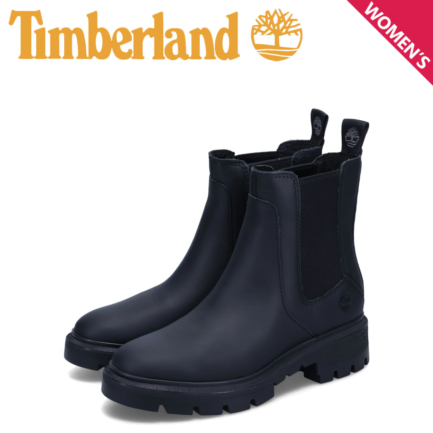 【最大1000円OFFクーポン発行中】 Timberland ティンバーランド ブーツ サイドゴア チェルシー レディース 厚底 CORTINA VALLEY ...