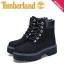 【最大1000円OFFクーポン配布中】 Timberland ティンバーランド ブーツ 6インチ プレミアム ウォータープルーフ プラットフォーム レディース 厚底 防水 PREMIUM WP PLATFORM BOOT ブラック 黒 A5RH5