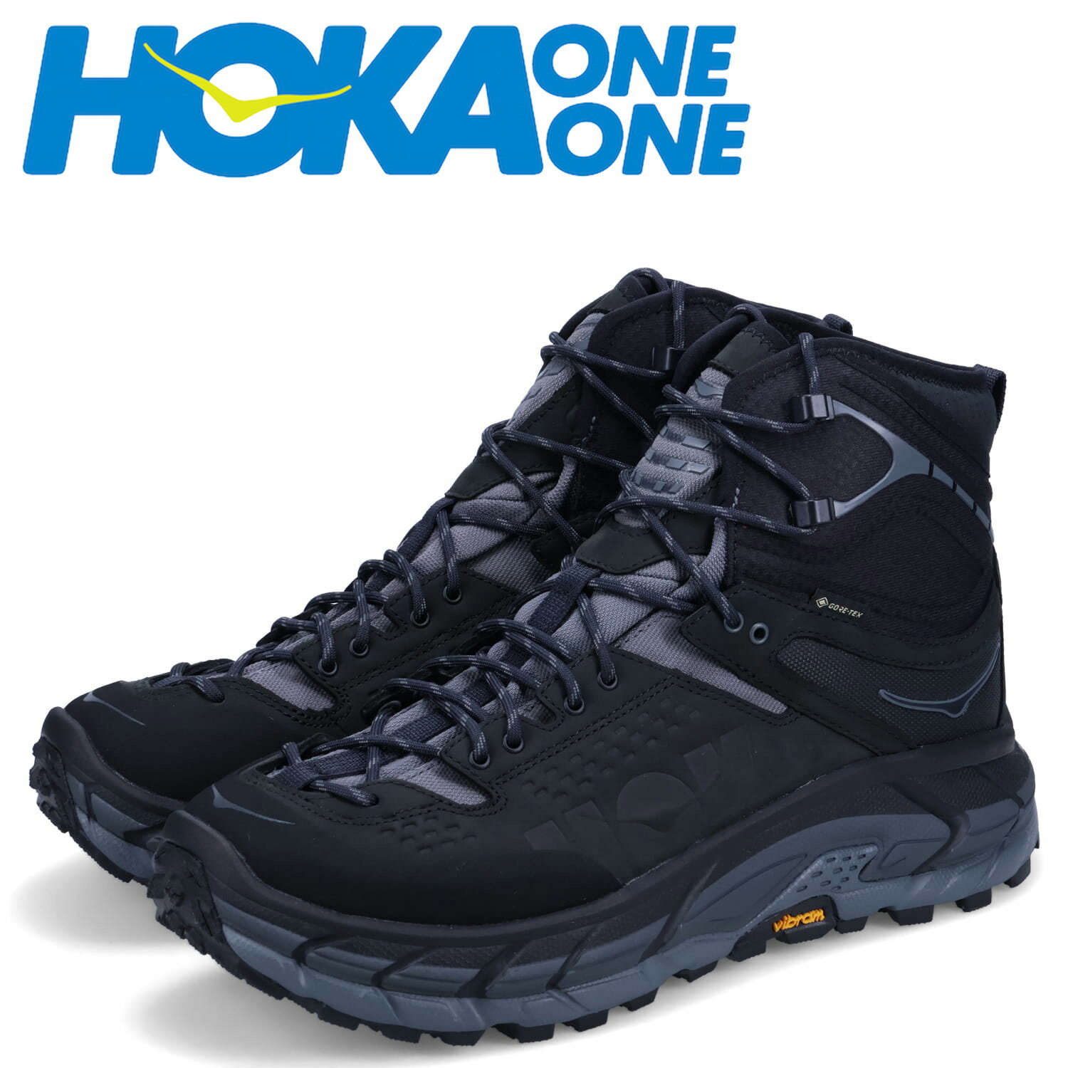 HOKA ONE ONE ホカオネオネ スニーカー ブーツ トー ウルトラ ハイ メンズ TOR ULTRA HI ブラック 黒 1129958