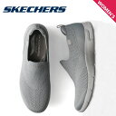 【最大1000円OFFクーポン配布中】 SKECHERS スケッチャーズ アーチフィット リファイン アイリス スニーカー スリッポン レディース ARCH FIT REFINE IRIS グレー 104545