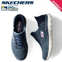 SKECHERS スケッチャーズ スリップインズ ハンズフリー スニーカー スリッポン サミッツ レディース SLIP-INS SUMMITS DAZZLING HAZE ネイビー 149937W