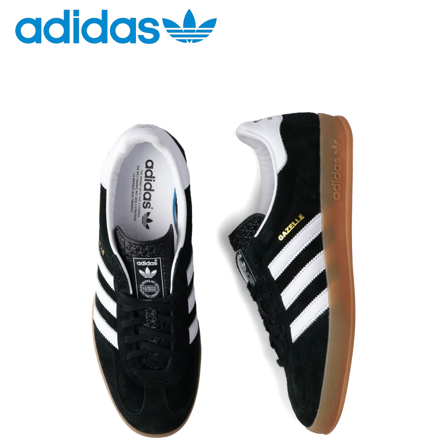 ں1000OFFݥ adidas Originals ǥ ꥸʥ륹 ˡ  ɥ  GAZELLE INDOOR ֥å  H06259