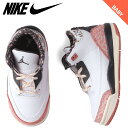 【最大1000円OFFクーポン配布中】 NIKE ナイキ ジョーダン3 レトロ TS スニーカー ベビー キッズ JORDAN 3 RETRO TS ホワイト 白 FQ9175-100