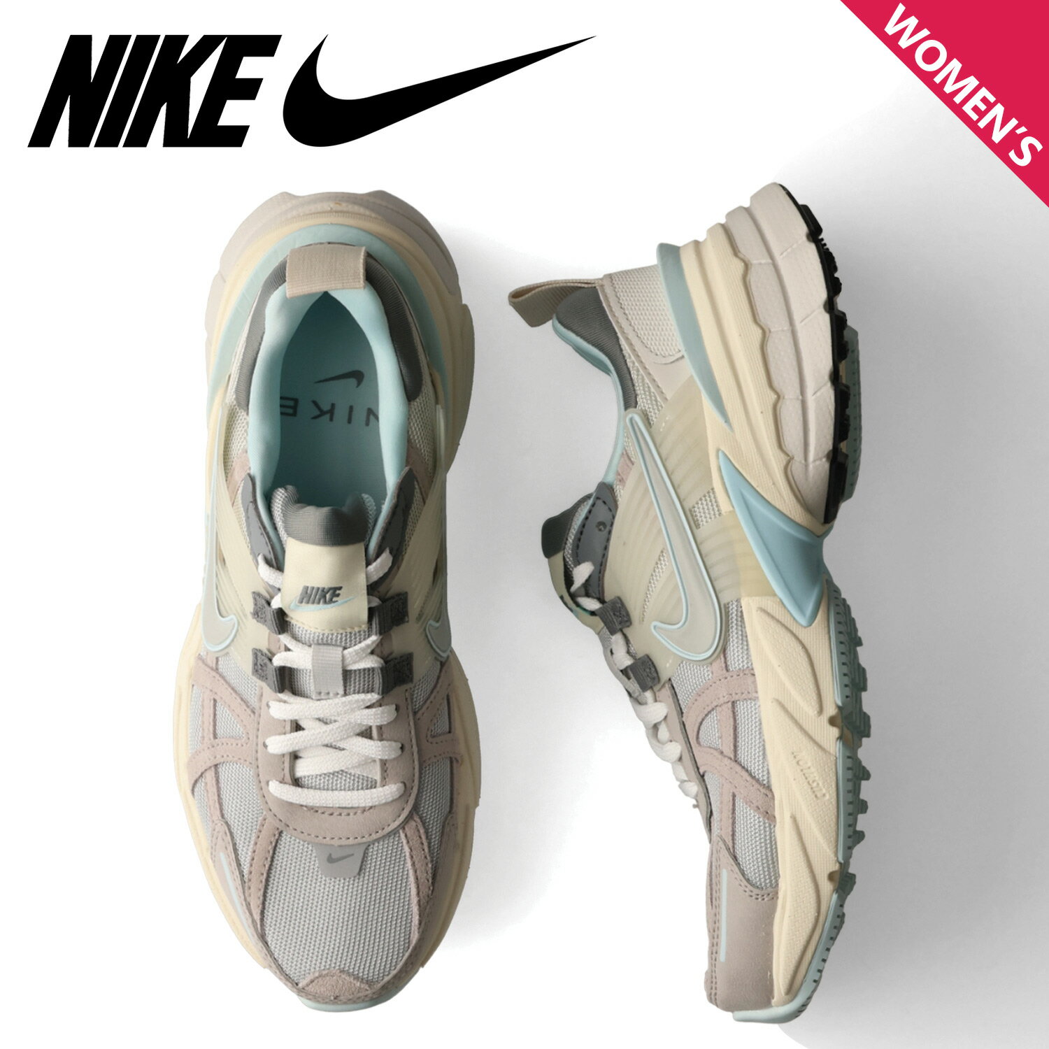 NIKE ナイキ V2K ラン スニーカー レディース V2K RUN ベージュ FZ3596-072のサムネイル