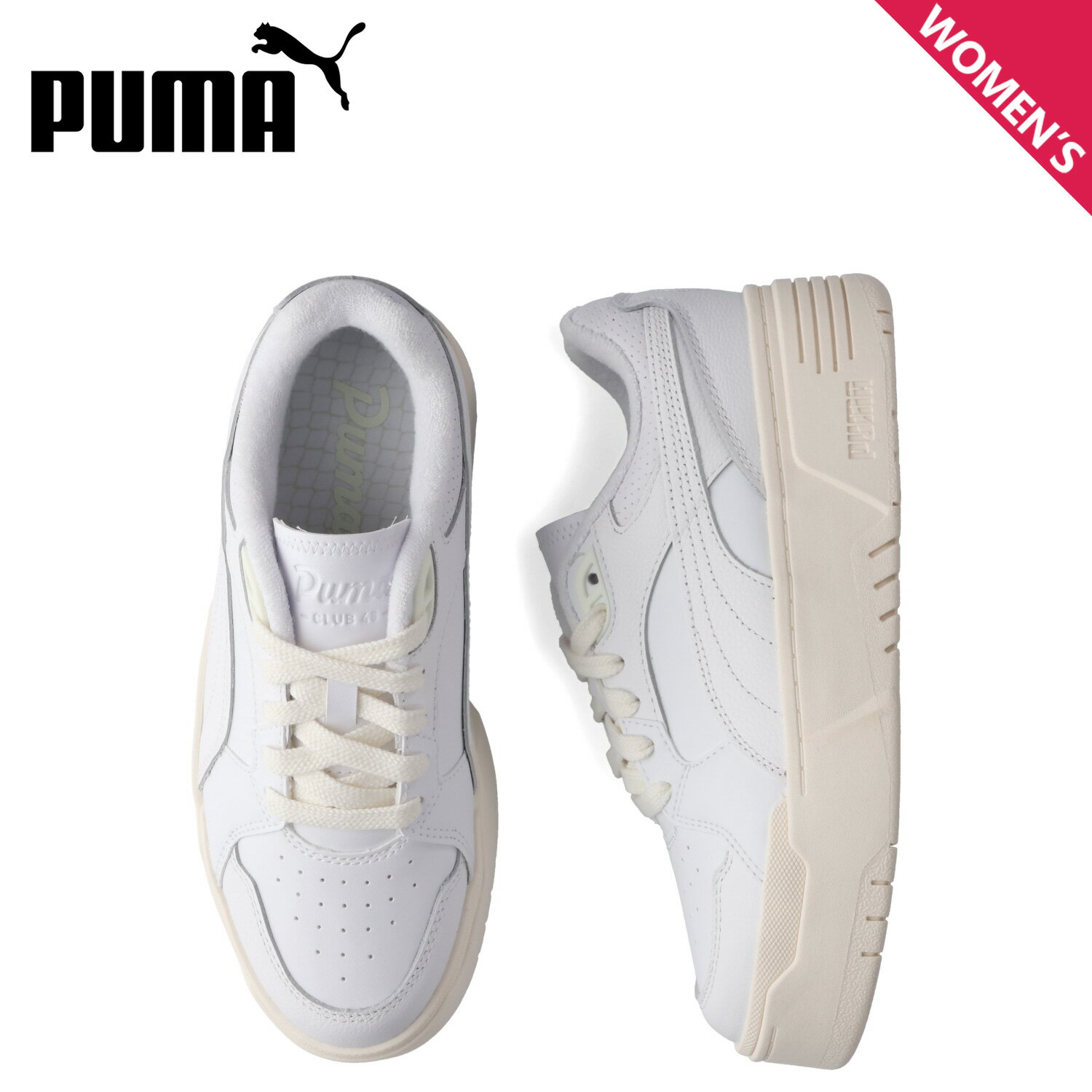 プーマ PUMA スニーカー レディース W CA. FLYZ CLUB 48 ホワイト 白 396098-01