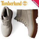 【最大1000円OFFクーポン配布中】 Timberland ティンバーランド ブーツ 6インチ レディース 防水 ウォータープルーフ STONE STREET 6 INCH PREMIUM WATERPROOF BOOT ホワイト 白 A6AWZ