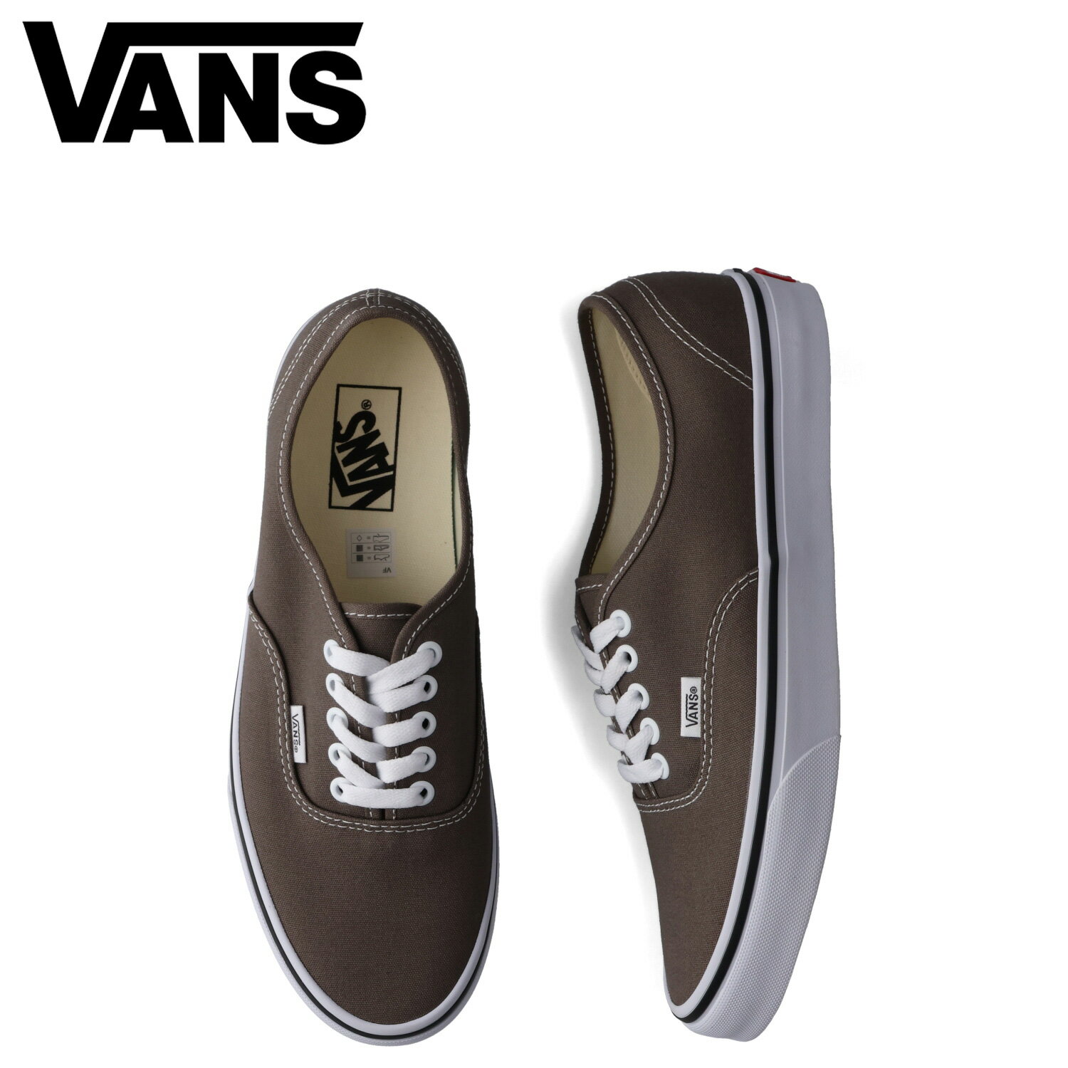 楽天シュガーオンラインショップ【最大1000円OFFクーポン配布中】 ヴァンズ VANS スニーカー オーセンティック メンズ バンズ AUTHENTIC カーキ VN000BW59JC